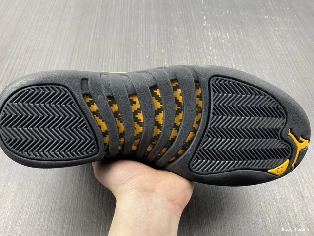 Kicktheory CT8013-071 Taxi Jordan 12 Air Black 0802